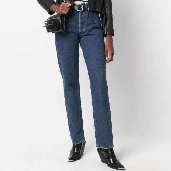 3x1 NYC High Waist Straight Leg Jean - Picture 1 of 14
